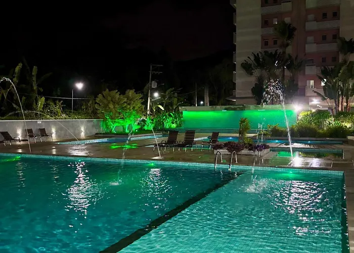 Lar Doce Mar A 5 Min A Pe Da Praia, Piscinas, Varanda Gourmet E Garagem Coberta Ubatuba